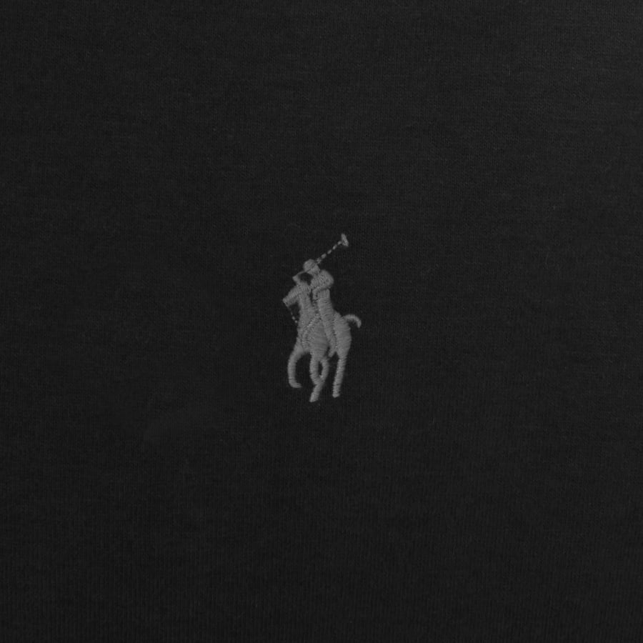 Ralph Lauren Quarter Zip Sweatshirt Black Mainline Menswear